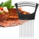 thumbnail image 3 of Cortador y Rebanador de Cebolla de Acero inoxidable con asas antideslizantes para cocino fácilmento, 3 of 7