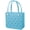 BLUE, variant on ROVTIULI Kid Beach Bag Waterproof Summer Storage Basket Women Shopping Bag Picnic Rubber Jelly Tote Bag Kid Purses