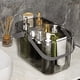 thumbnail image 5 of Cesta de Baño de Plástico Transparente con Diseño Rectangular - Organizador de Ducha, Gris MNFD, 5 of 6