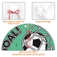 thumbnail image 4 of Rateoe BALL INSIDE THE NET GOAL Print Christmas Tree Skirt 48" for Xmas Holiday New Year Party Circle Tree Mat Ornaments Decoration, 4 of 7