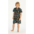 thumbnail image 4 of Hawaii Hangover Boy Aloha Luau Shirt Cabana Set in Vintage Tropical Toile, 4 of 5