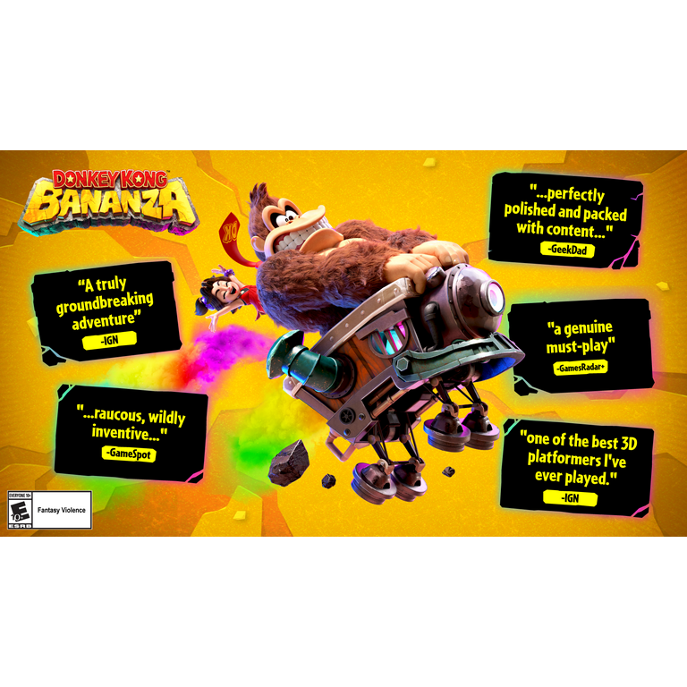 Nintendo Switch DONKEY KONG BANANZA Donkey Kong Bananza - Nintendo Switch 2 [Digital] - Walmart.com