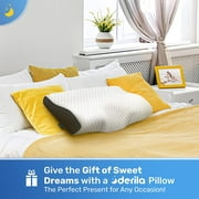Derila® | Cervical Memory Foam Bed Pillow Standard | Neck, Shoulder Pain Relief | Improves Sleeping
