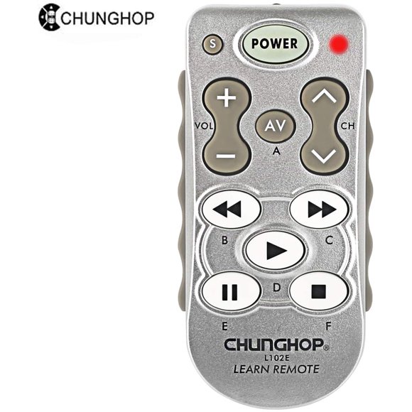 CHUNGHOP L102 Learning Remote Control Use for TV/SAT/DVD/CBL/CD/DVB-T for SAMSUNG LG SONY PHILIPS and other brand copy