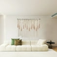 thumbnail image 4 of Macrame Wall Hanging Nature Cotton Boho Woven Yarn Tassel Tapestry Curtains Wall Decor for Home Decoration, 4 of 13