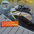 thumbnail image 4 of Marine Bungee Dock Lines, Boat Dock Rope, Jet Ski Accessories with Stainless Clip for for Jet Ski, SeaDoo, Yamaha WaveRunner, Kayak, Pontoon Boat, Dinghy (4 Feet), 4 of 9