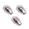 thumbnail image 1 of CHICHUMID 3Pcs Rectangular Cabinet Buckle Lock Box Latches Chrome Plated Iron, 1 of 8