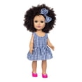 thumbnail image 1 of Juguete de simulación para bebés Doll HUOGUO, pelo rizado, 35 cm, con ropa, 1 of 1