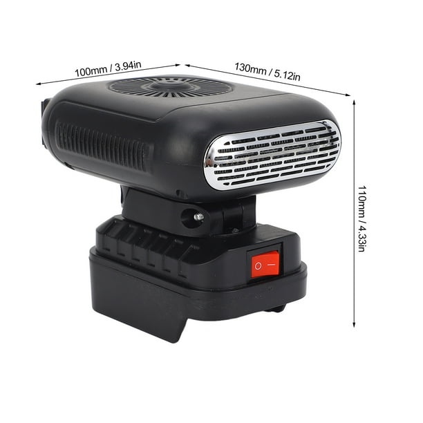 Chauffage Portable Batterie 90° Inclinable – 2 Températures, USB, Compatible Makita BL1830 BL1850 Etc Chauffage Portable Batterie 90° Inclinable – 2 Températures, USB, Compatible Makita BL1830 BL1850 Etc