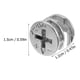thumbnail image 5 of Accesorios de bloqueo de leva de 50 unids Conector de muebles de 15 mm para la cómoda del cajón del gabinete, 5 of 6