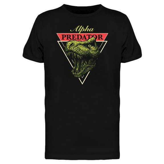 Urban Art Alpha Predator Quote T-Shirt Men -Image by Shutterstock, Male 3X-Large