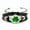 JY008586-1, variant on Elegant Crystal Four-Leaf Clover Leather Bracelet - Versatile Gemstone Time Beaded Bracelet, Green Lucky Clover Charm Jewelry for Women
