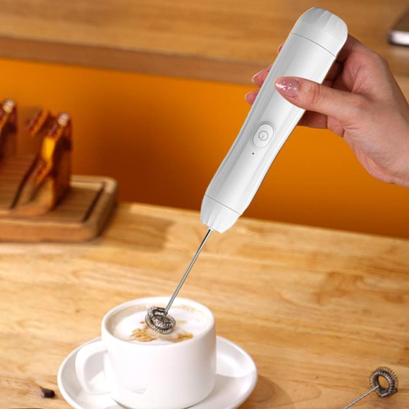 Feltree Milk Frother for Coffee , Coffee Frother Handheld Foam Maker , Whisk Drink Mini Foamer for Cappuccino, Frappe, Matcha, Hot Chocolate