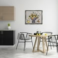 thumbnail image 4 of Stupell Industries Mixed Citrus Fruits Leaves Patterned Pottery Bowl Graphic Art Luster Gray Floating Framed Canvas Print Wall Art, Design by Elizabeth Medley, 4 of 5