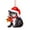 B, variant on Lilixerw Christmas Cat Ornament,2D Acrylic Funny Cats Hanging Decor for Xmas Tree,Home Party Festive Decorations,Holiday Family Gift