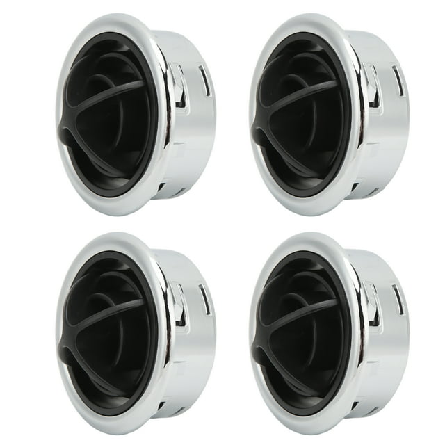 Salida de aire acondicionado para autobús, 4 piezas de ventilación de aire acondicionado, ventilación de aire RVAC, rejilla de escape para ventilación de tablero, mejore su experiencia