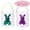 Green Purple, variant on Easter Basket Bags Canvas Bunny Basket for Eggs Hunt Easter Party Celebrate Toys Candy Egg Bucket for Party Supplies 2Pcs Pink Blue