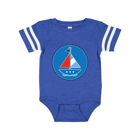 

Inktastic Sailing Nautical Sail Boat Gift Baby Boy or Baby Girl Bodysuit