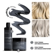 Difiaba Charcolite Cool Toning Anti-Brass Conditioner - 8.5 oz