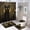 style-733, variant on Shower Curtain Sets 4 Piece Black Cats with Golden Stars Non-Slip Rugs And Toilet Mat Lid Rug Accessories Halloween Fall Decor Bathroom Decor Sets for Bathtub Decor 72inch X 72inch