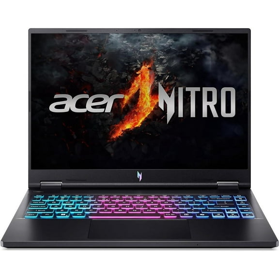 Acer Nitro 14 Gaming Laptop | AMD Ryzen 7 8845HS Octa-Core AI Capable Processor | NVIDIA GeForce RTX 4060 Laptop GPU | 14.5" WUXGA IPS 120Hz Display | 16GB LPDDR5X | 512GB SSD | WiFi 6E | AN14-41-R74Z