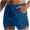Sapphire Blue, variant on WIZUTIZ Mens Shorts Casual, Men Fashion Casual Pocket Drawstring Elastic Design Body Building Shorts Holiday Gift Finder