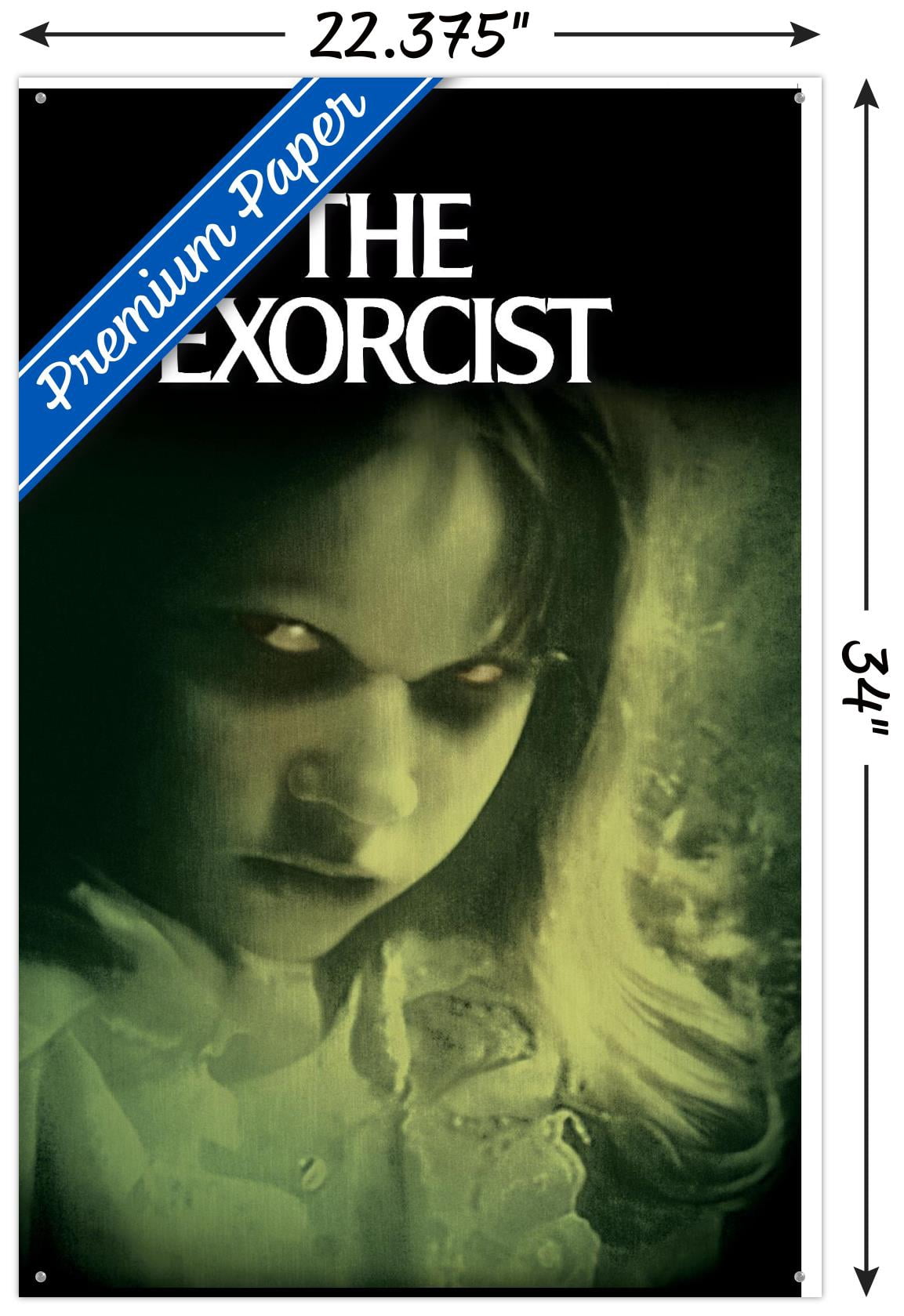 The Exorcist - Eyes Wall Poster with Push Pins, 22.375" x 34"