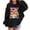 Black, variant on Oceanwell Dolly Hoodies Vintage Graphic Top Children Fashion Casual Printed Pocket Long Sleeve Sports Sweatshirt,11-12 Years,Black