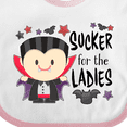 thumbnail image 4 of Inktastic Sucker for the Ladies- cute vampire Boys or Girls Baby Bib, 4 of 4