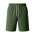 thumbnail image 6 of Fabrcox S-5XL Men's Bermuda Shorts Big and Tall Basketball Shorts Drawstring Breathable Hiking Fishing Fitness Men's Shorts Athletic with Pockets Green L, 6 of 6