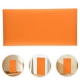 thumbnail image 5 of Myenne Peel And Stick Headboard Upholstered Wall Panel 3D Anti-Collision Wall Padding Wall Mounted Headboard Soundproof Wall Mat For Bedroom Living Room Orange, 5 of 10