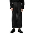 thumbnail image 2 of Jeans pour Hommes Coupe Régulière Jambe Grand Pantalons Drapés Couleur Unie Style Décontracté Pantalons Légers de Plein Air de Randonnée Automne 2025 avec Poche, 2 of 4
