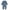 Blue, variant on Modern Moments by Gerber Baby Boy Long Sleeve Slouch Romper, Sizes 0/3 Months - 24 Months