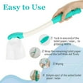 thumbnail image 3 of Yiliangx Toilet Aids for Wiping,Long Reach Comfort Bottom Buddy Extends Your Reach Over 15",Toilet Paper  Wipes for Disabled,Pregnant,Elderly, 3 of 13