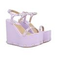 thumbnail image 1 of Sandalia De Plataforma Con Estoperoles Para Mujer Cabra Lila Platonia  EUGENI-03-LILA, 1 of 8