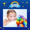Unicorn Stuffed Animal Night Light Up Plush Gifts for Girls Rainbow