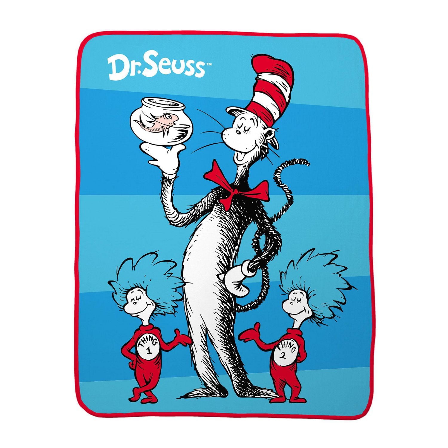Dr. Seuss "Playful Cat" Throw