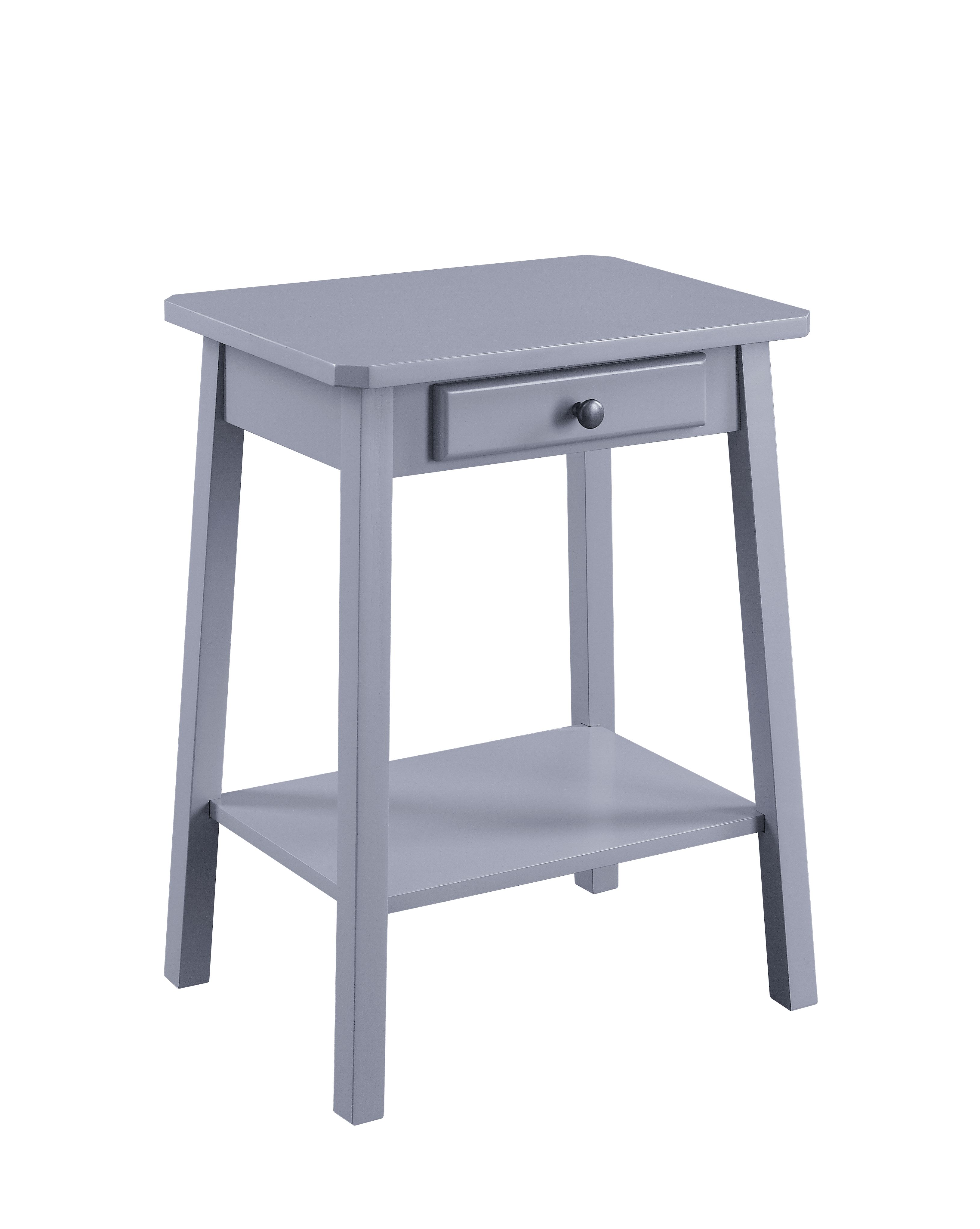Acme Furniture Kaife Accent Table in Gray Finish - Walmart.com