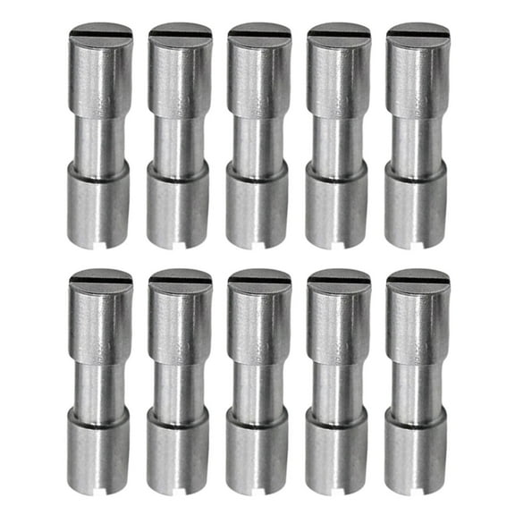 10Pc Stainless Steel Bracket Bolt Fastener Lock Rivets Cutter Handle Corby Bolts Shank Fastener Countersunk Head