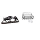 thumbnail image 1 of Escultura de animal de ganado, , oso y toro de Feng Shui moderno, obra de arte china para escritorio, regalo de cumpleaños, estatua contemporánea, 1 of 8