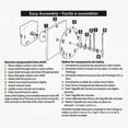 thumbnail image 4 of Leke Quartz Clock Movement DIY Replacement Parts for Wall Clocks, 4 of 8
