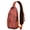 Mandala Style S, variant on Sports Ball Pattern Sling Bag for Women, Football Soccer Baseball Crossbody Backpack for Men, Lightweight Athlete Daypack