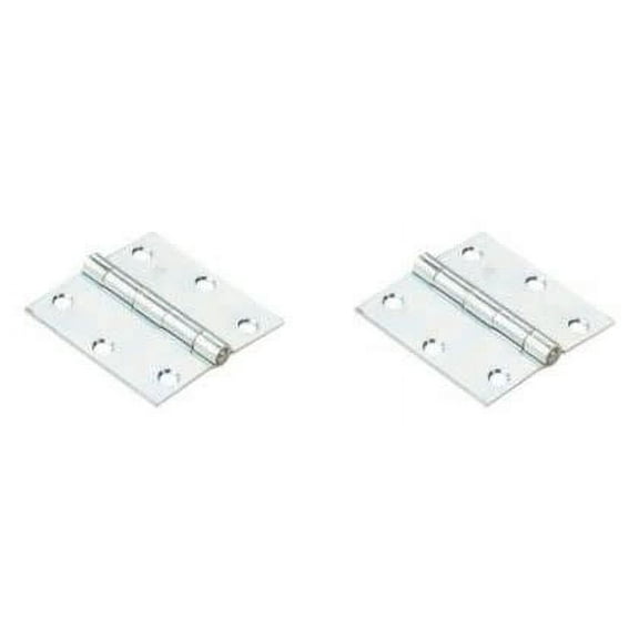 National Hardware - V505 3" Non-Removable Rivet Pin Hinge - 2 Pieces Per Pack
