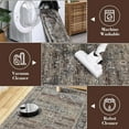 thumbnail image 5 of Yesurprise 8'x10' Brown Vintage Area Rugs - Floral Print Medallion Area Rugs, Soft Foldable Accent Area Rugss for Dining Room, Home Office, 5 of 6