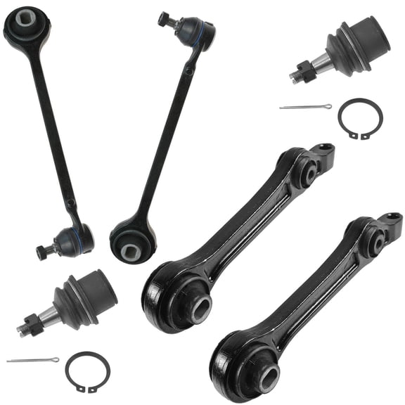 TRQ Front Lower Control Arm Ball Joint Suspension Kit Set 6pc for Charger 300 PSA56448
