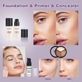 thumbnail image 3 of Kit de maquillaje completo CAKULA con paleta de sombras de ojos y pinceles, 3 of 8