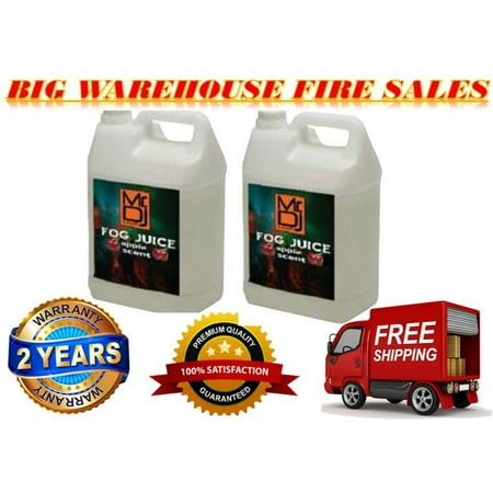 2 MR DJ Gallon Fog/Smoke Juice Fluid For Chauvet, American DJ, ADJ, Machine