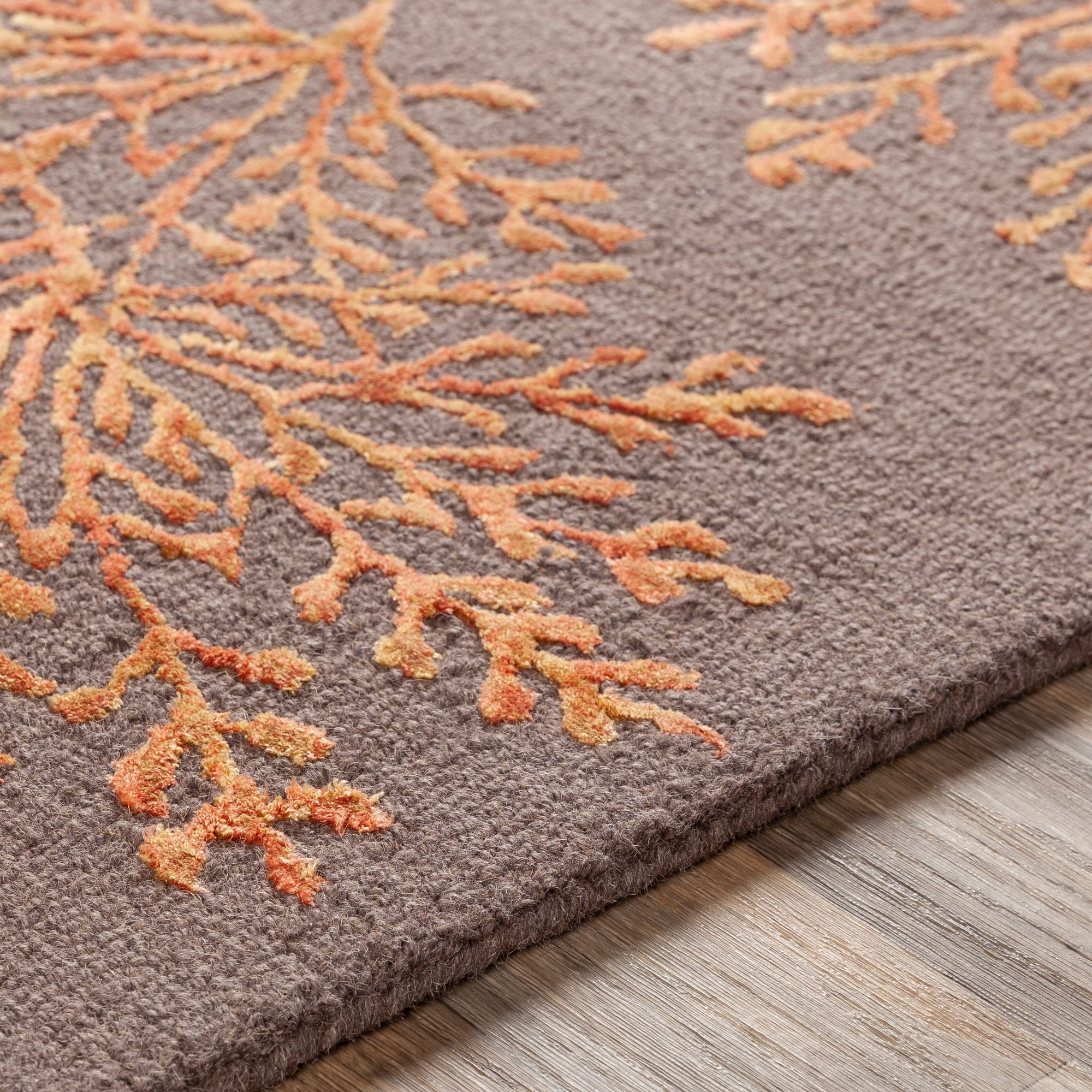 Gray and tan living room idea fresh tan walls grey curtains grey and 9' x 12' Contemporary Style Burnt Orange and Brown Rectangular Area