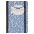 thumbnail image 2 of Snowflake Composition Notebook Wide Ruled Notebook 96 Sheets Light Blue Cover Lined Paper Writing Journal Note Books For Work School Supplies 1 Pack, 2 of 9