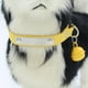 thumbnail image 4 of Collar de Perro Ajustable Accesorios Revestimiento Fluorescente Único Cuello de Seguridad Amarillo Jinwen Collar de mascota personalizado, 4 of 8